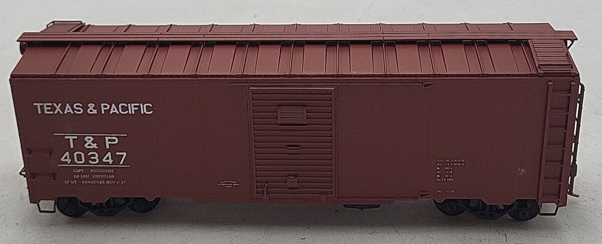 Pacific Rail 1937 AAR 40 Ft Texas & Pacific B-454 Boxcar #40347 Kit LN/Box