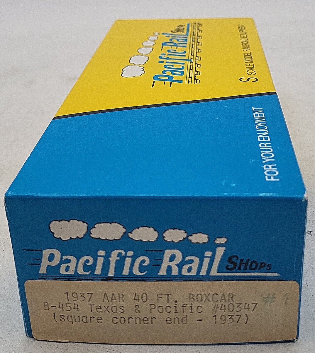 Pacific Rail 1937 AAR 40 Ft Texas & Pacific B-454 Boxcar #40347 Kit LN/Box