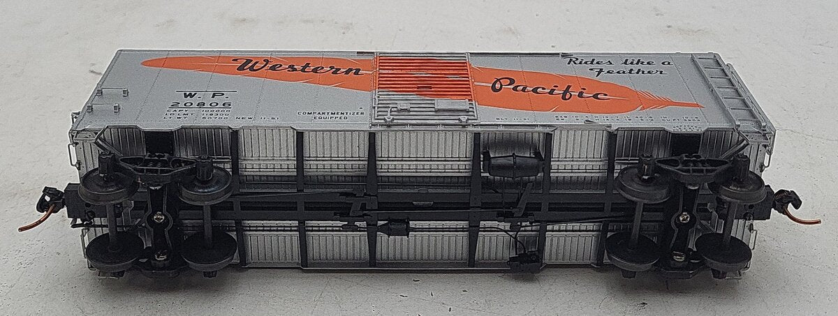 Pacific Rail S Scale Western Pacific 10"6 Boxcar 20806 VG/Box