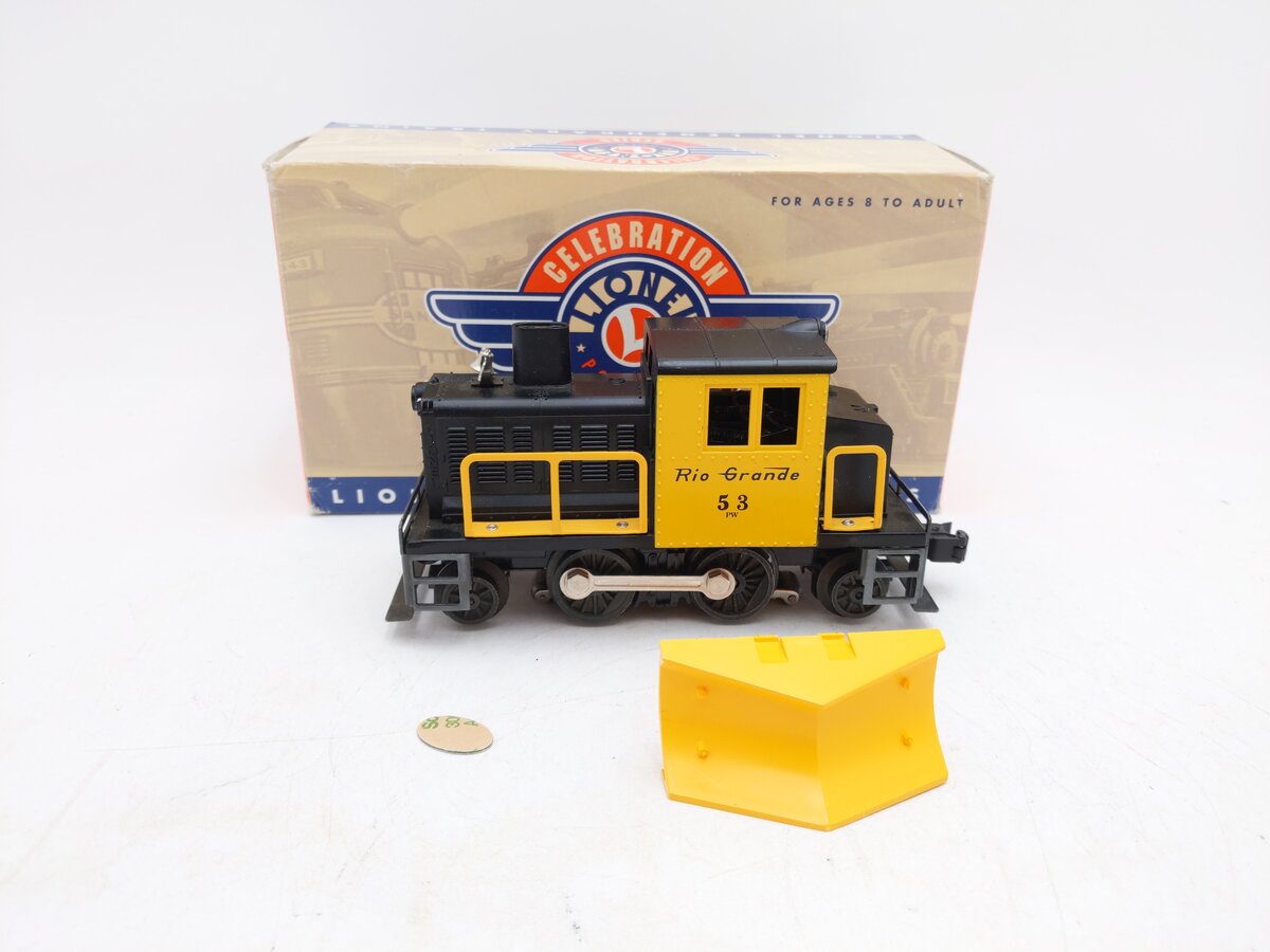 Lionel 6-18458 O Gauge Lionel 18458 53  Rio Grande Snowplow/Box