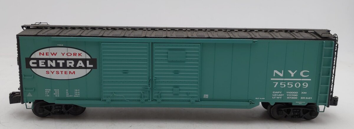 Lionel 6-27203 O Gauge New York Central Double Door Boxcar #75509 LN/Box