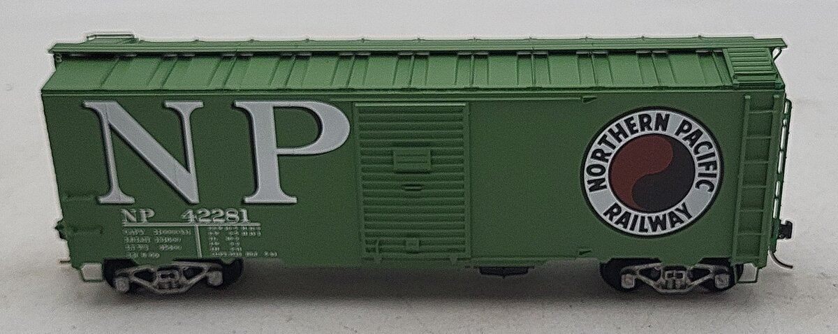 Pacific Rail 1937 S AAR 40 Ft Northern Pacific B-416 Boxcar #42281 Kit (Green) LN/Box