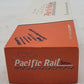 Pacific Rail S Scale Orange Undecorated Boxcar EX/Box