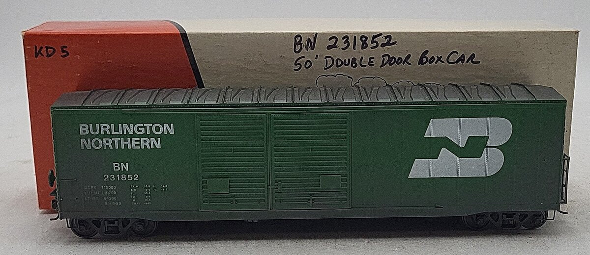Pacific Rail S Scale Burlington Northern Boxcar #231852 EX/Box