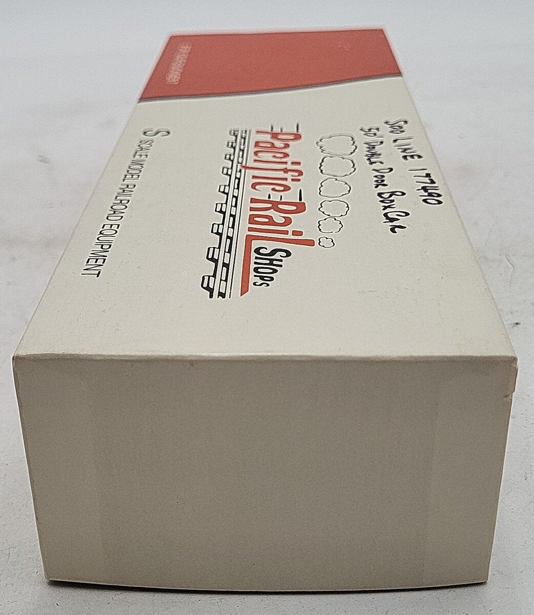 Pacific Rail S Scale 50' DBL SLDG DR SOO Line Boxcar #177490 LN/Box