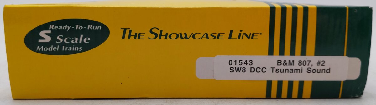 S-Helper 01543 S Gauge Boston & Maine Diesel Locomotive #807 EX/Box