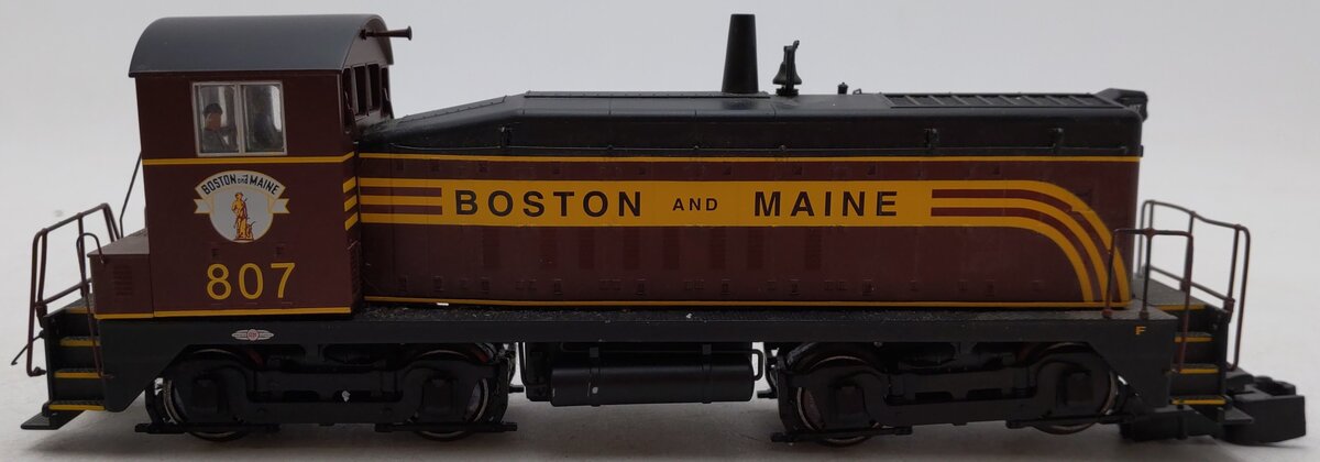 S-Helper 01543 S Gauge Boston & Maine Diesel Locomotive #807 EX/Box
