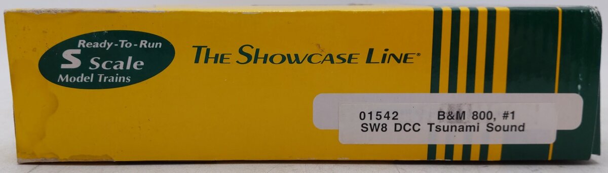 S-Helper 01542 S Gauge Boston & Maine Diesel Locomotive #800 EX/Box