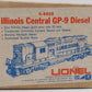 Lionel 6-8030 O Gauge Illinois Central GP-9 Diesel Locomotive #8030 VG/Box
