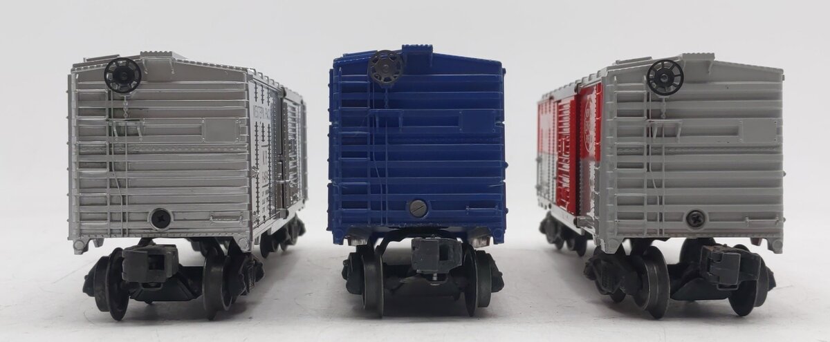 Lionel Vintage O Gauge Boxcars #6464,6464-275,6464-125 [3] VG