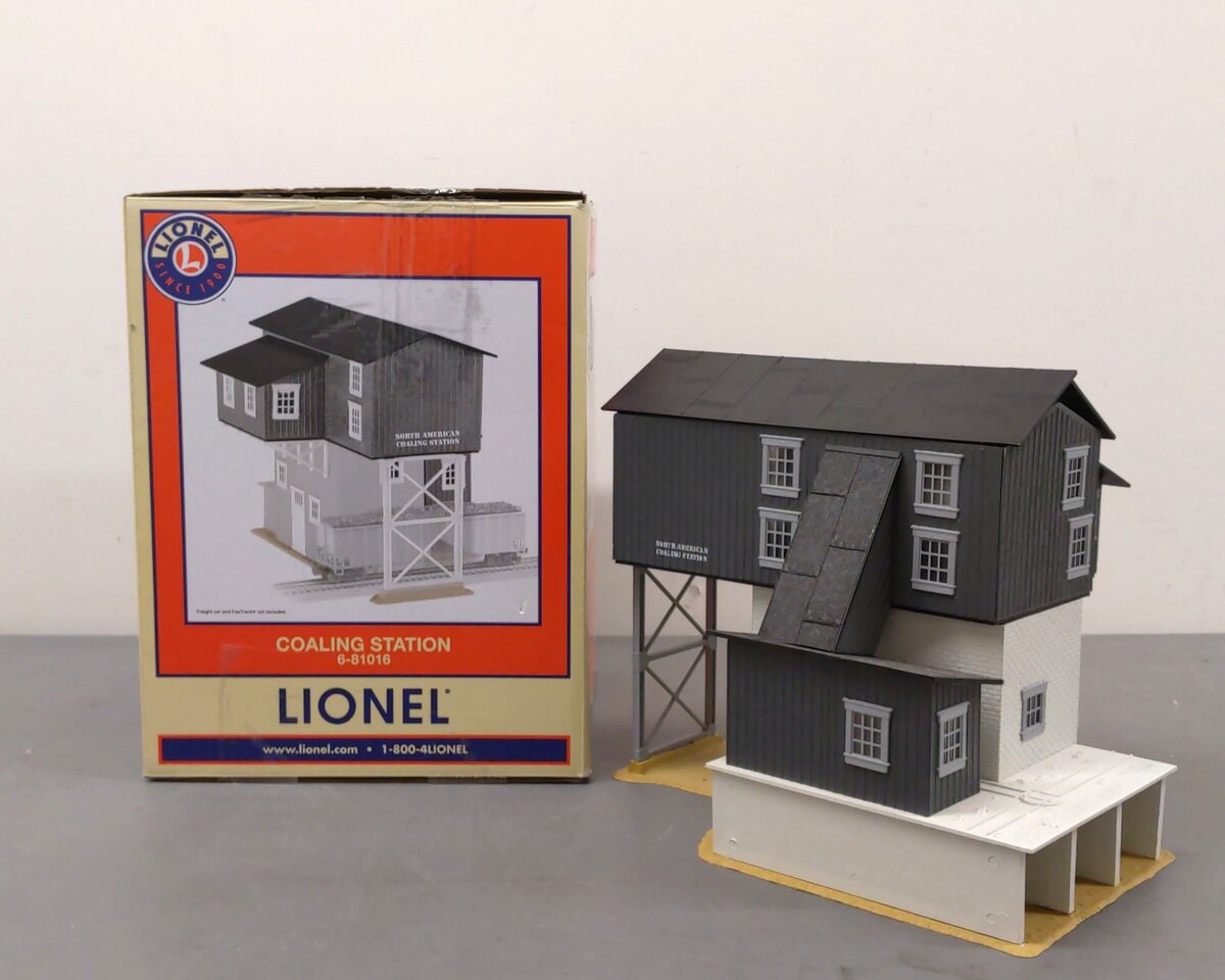 Lionel 6-81016 O Gauge North American Coaling Station VG/Box