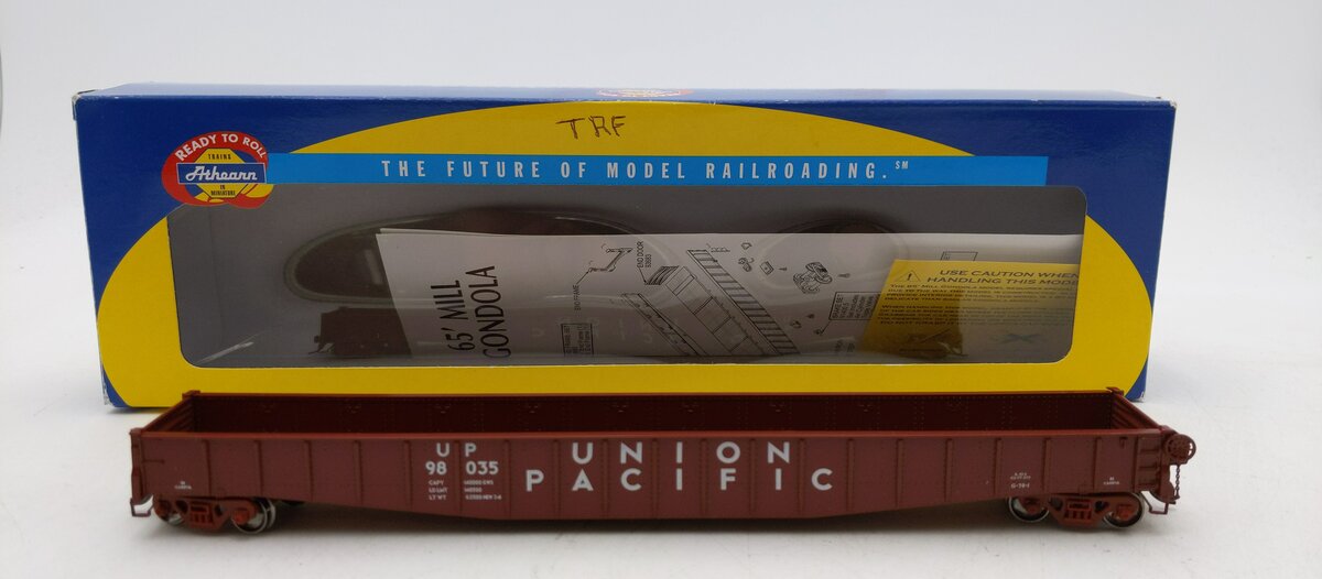 Athearn 93644 HO Union Pacific 65' Mill Gondola #98035 LN/Box