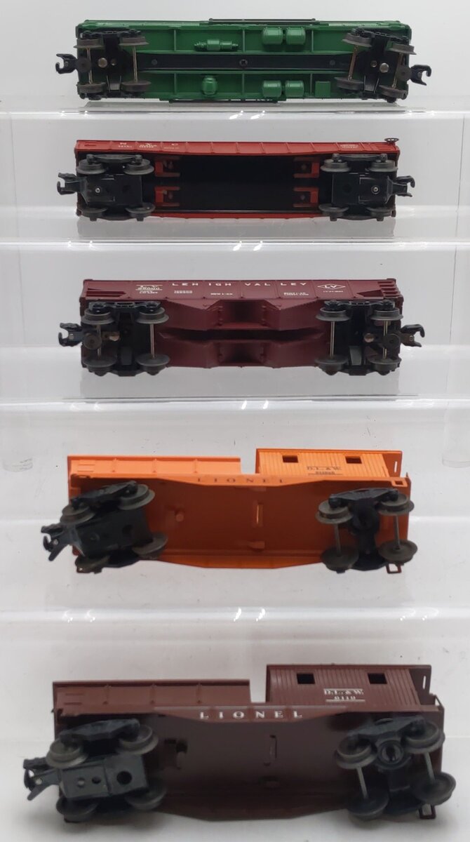 Lionel Vintage O Gauge Freight Cras #6572,6462,6119,25000,611925 [5] VG