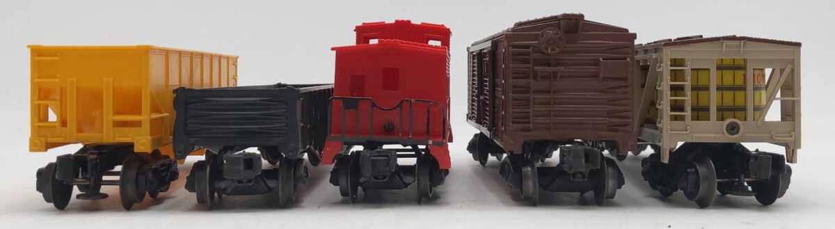 Lionel Vintage O Gauge Freight Cars #6462,6167,61100,6475 [5] VG