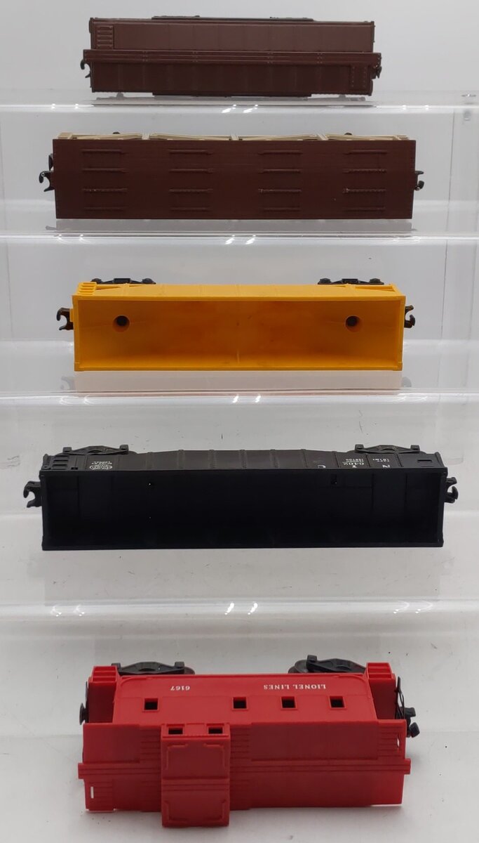 Lionel Vintage O Gauge Freight Cars #6462,6167,61100,6475 [5] VG