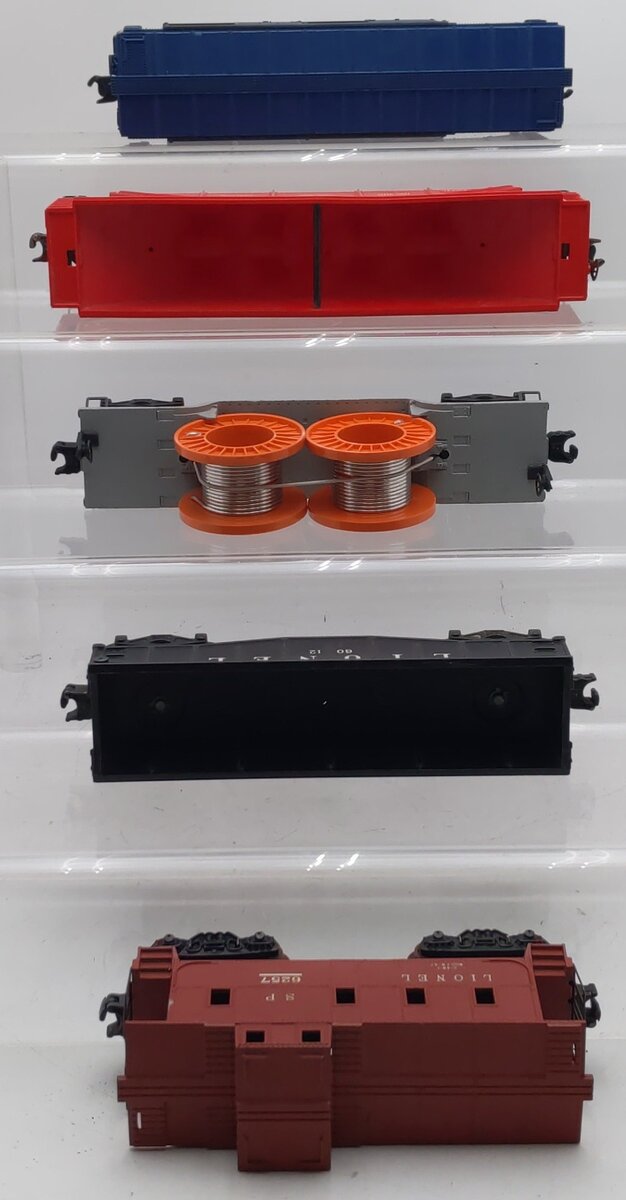 Lionel Vintage O Gauge Freight Cars #6257,6561,6736,6468,6012 [5] VG