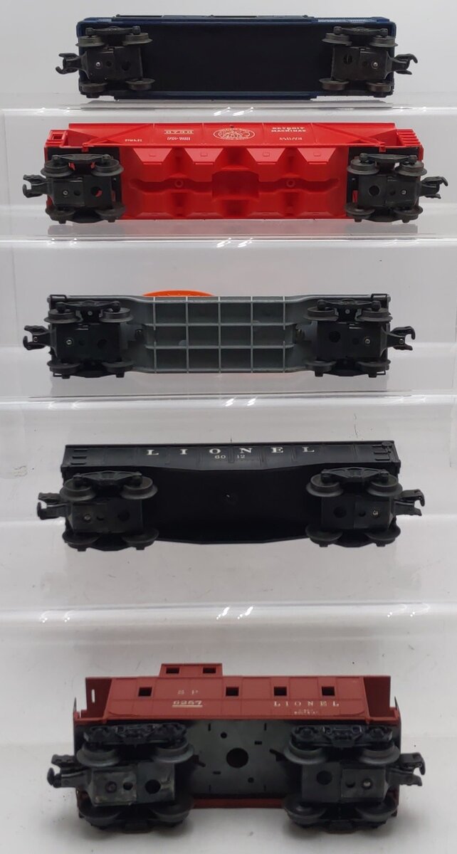 Lionel Vintage O Gauge Freight Cars #6257,6561,6736,6468,6012 [5] VG