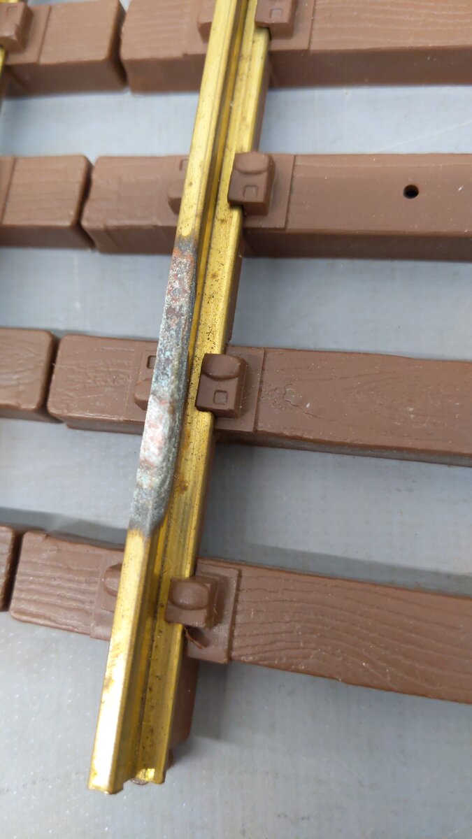 Lionel 8-82002 G Scale Brass Straight Track Sections [24] VG