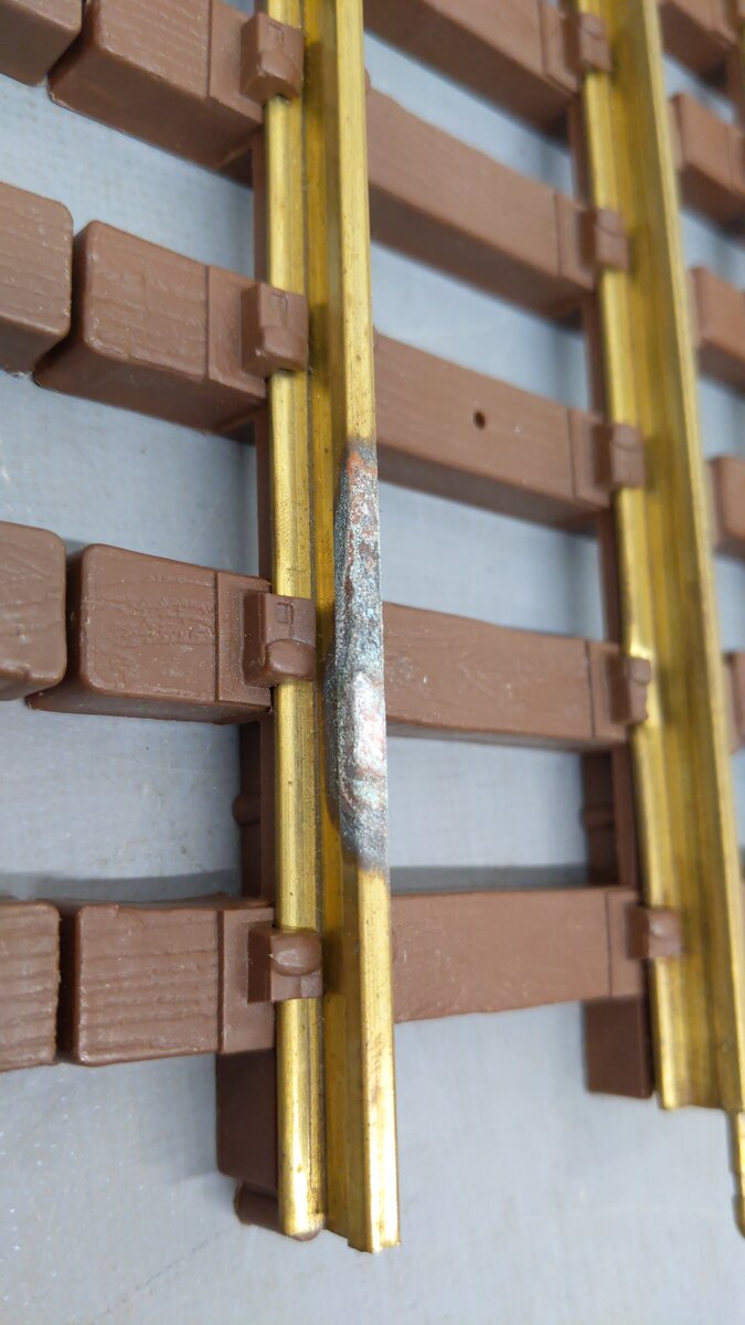 Lionel 8-82002 G Scale Brass Straight Track Sections [24] VG