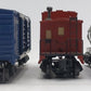Lionel Vintage O Gauge Freight Cars [5]: #6035, 6257, 6636, 6468, & 6162 VG