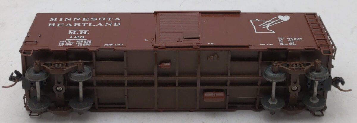 Pacific Rail S Scale Minnesota Heartland Boxcar #120 EX/Box