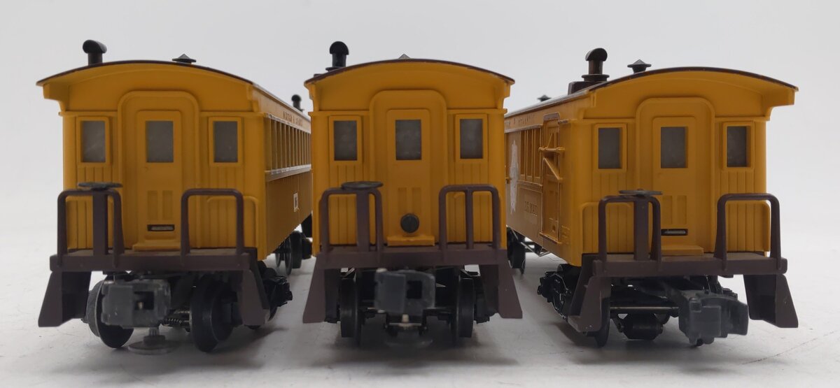 Lionel Vintage O Gauge Western & Atlantic Passenger Cars #1875W,1876,1865 [3] VG