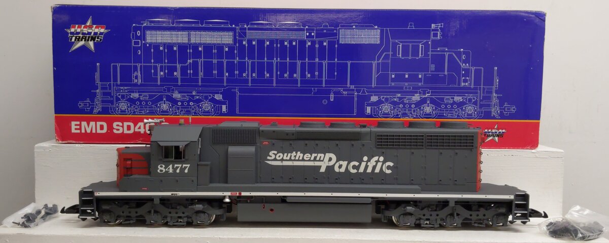 USA Trains R22303 G Southern Pacific SD40-2 Diesel Locomotive #8477 LN/Box