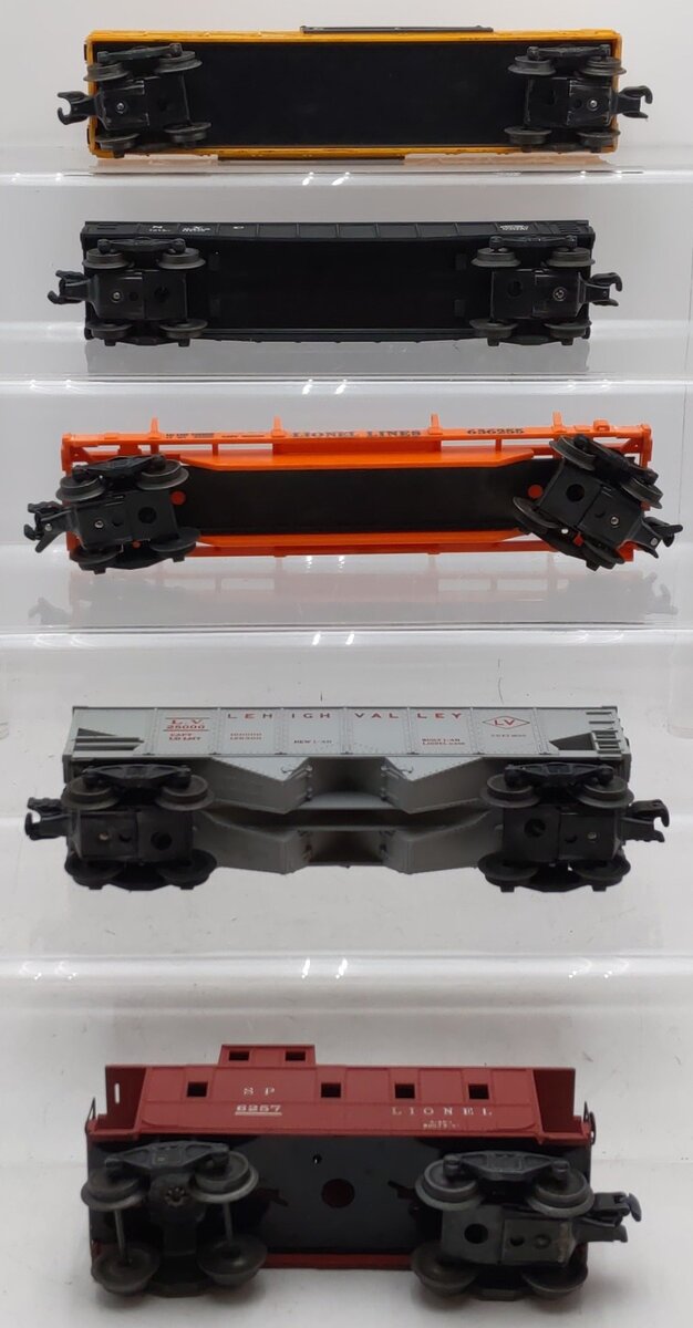Lionel Vintage O Gauge Freight Cars #6462,6257,6356,6362,6456 [5] VG/Box