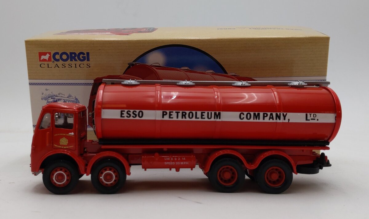 Corgi 97980 1:50 ERF Elliptical Tanker - ESSO Petroleum Company NIB