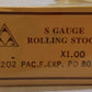 American Models 202 S Scale Pacific Fruit Express Reefer Car VG/Box