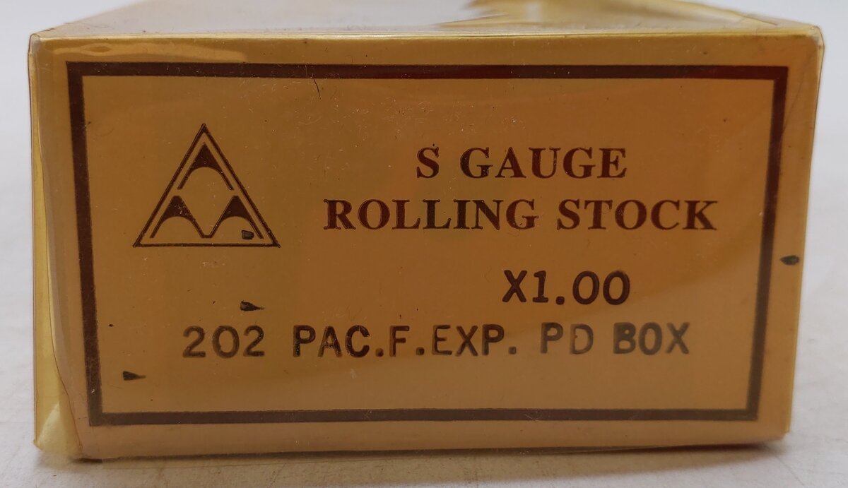 American Models 202 S Scale Pacific Fruit Express Reefer Car VG/Box