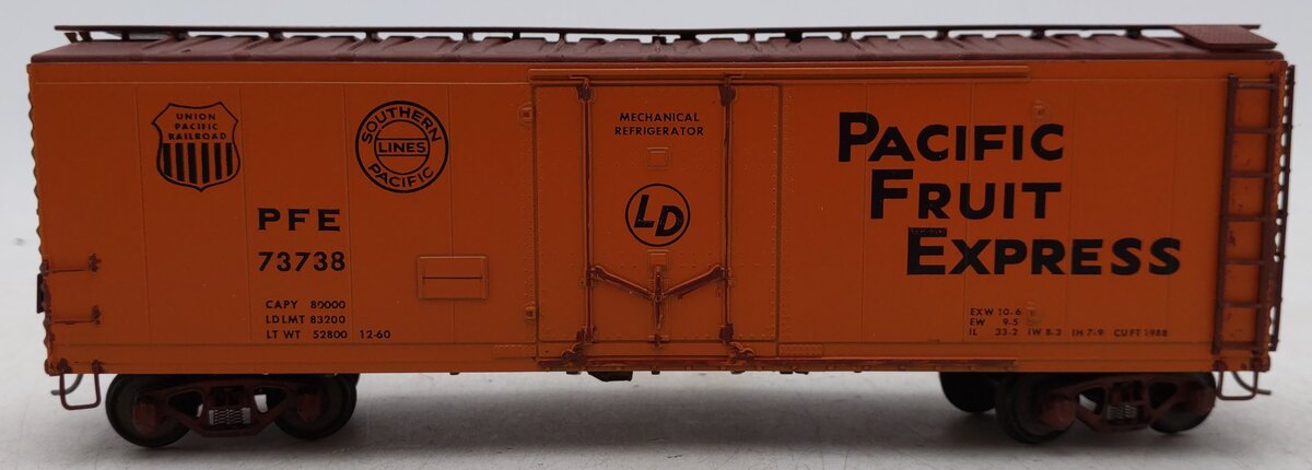 American Models 202 S Scale Pacific Fruit Express Reefer Car VG/Box