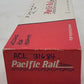 Pacific Rail S Scale Atlantic Coast Line 50' SGL SLDG DR Boxcar #31684 EX/Box