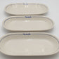 Syracuse China Rio Grande Prospector Pattern Long Oval Dishes (Set of 3) EX