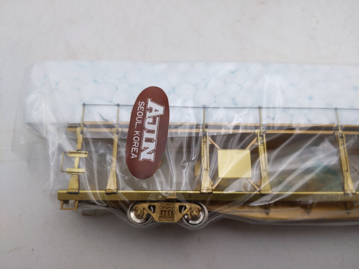 Overland OMI-1354 HO BRASS BI-Level Auto Rack (Open Type) NIB