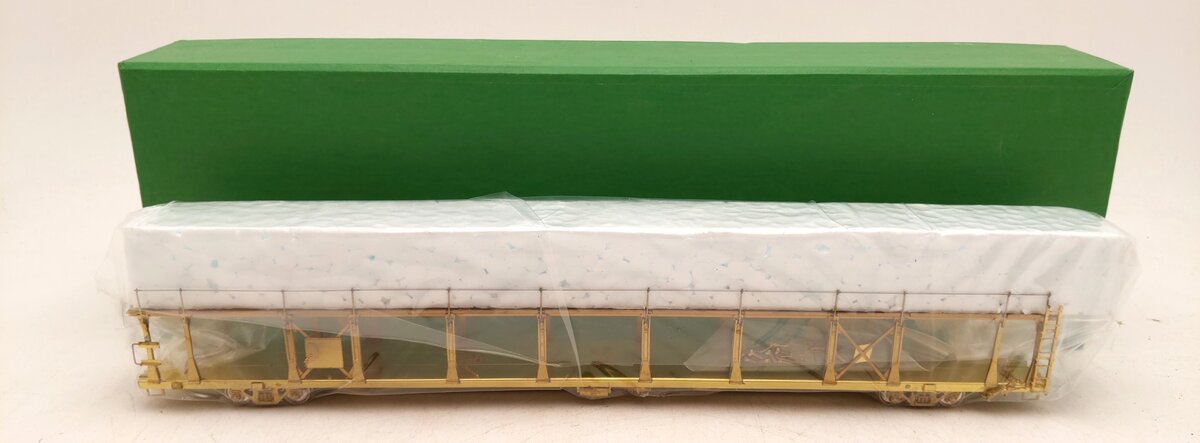 Overland OMI-1354 HO BRASS BI-Level Auto Rack (Open Type) NIB