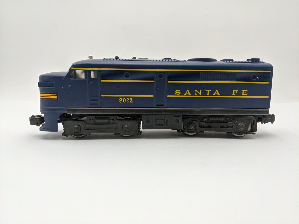 Lionel 6-8022 O Santa Fe Alco A Unit EX