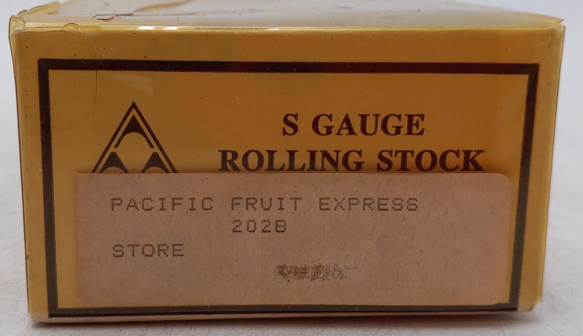 American Models 202 S Scale Pacific Fruit Express Reefer Car VG/Box