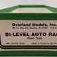Overland OMI-1354 HO BRASS BI-Level Auto Rack (Open Type) NIB