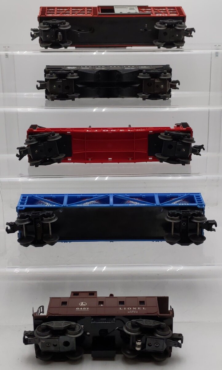 Lionel Vintage O Gauge Freight Cars #6475,6457,6434,6467,25000 [5] VG