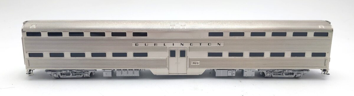 Overland OMI-3288.1 HO Brass CB&Q Suburban Gallery Coach #786 - F/P EX/Box