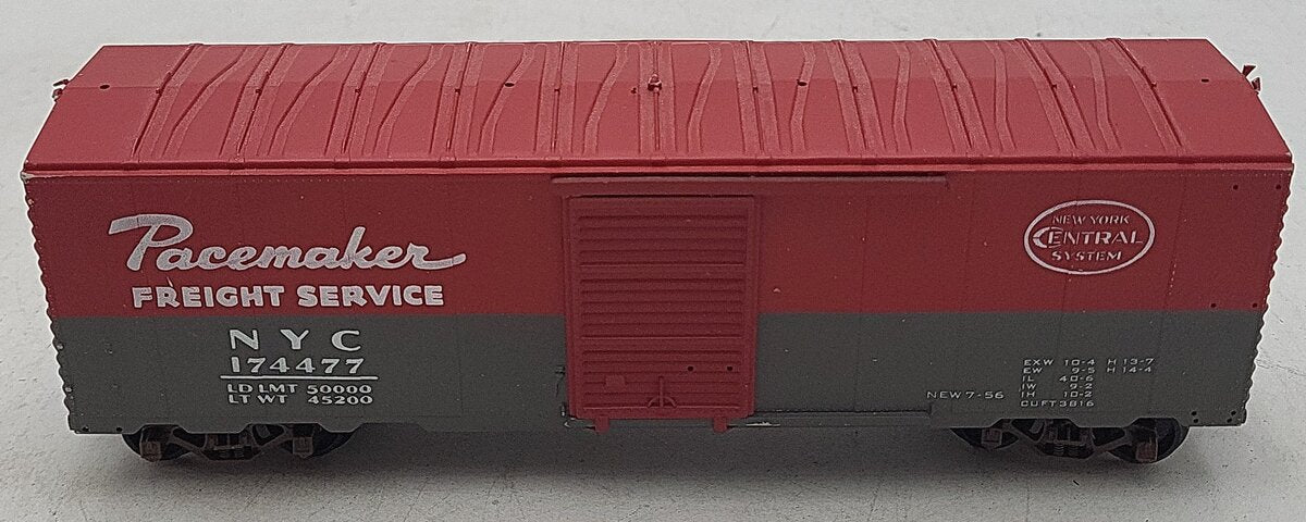 American Models S Scale New York Central System Box Car #14477 EX