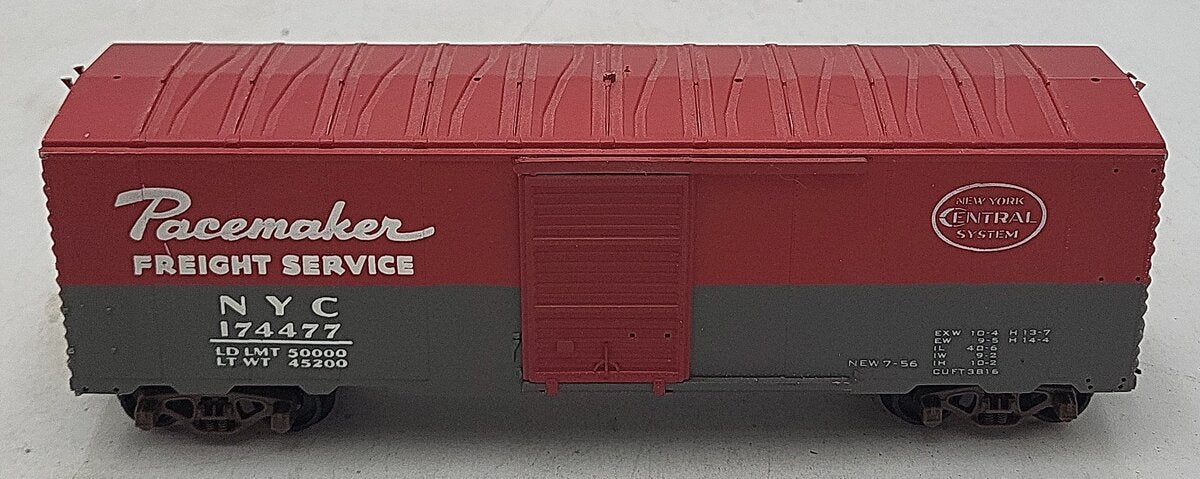American Models S Scale New York Central System Box Car #14477 EX