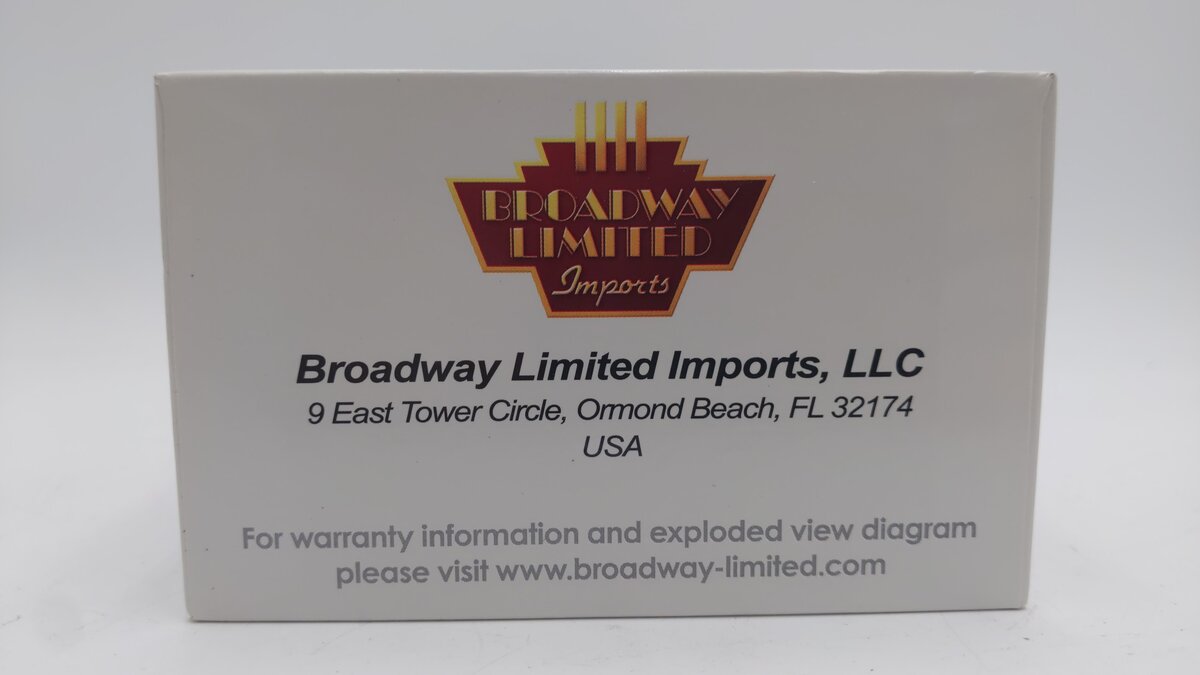 Broadway Limited 7643 HO PRR EMD SD40 Diesel Locomotive Paragon4 Sound/DCC #6100 EX/Box