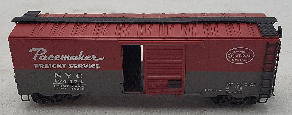 American Models S Scale New York Central System Box Car #14473 EX