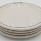 Syracuse China Rio Grande Prospector Pattern 5-1/2" Diameter Plates (Set of 4)