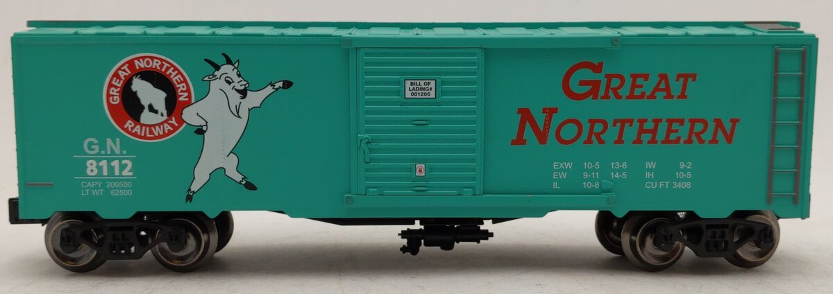 Menards 279-3884 O Gauge Great Northern Boxcar #8112 EX/Box