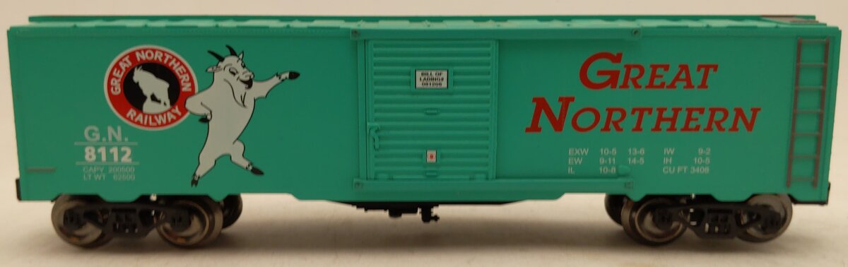 Menards 279-3884 O Gauge Great Northern Boxcar #8112 EX/Box