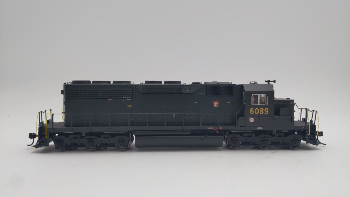 Broadway Limited 7642 HO PRR EMD SD40 Diesel Locomotive Paragon4 Sound/DCC #6089 EX/Box