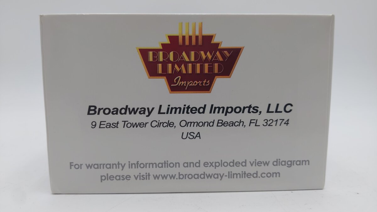 Broadway Limited 7642 HO PRR EMD SD40 Diesel Locomotive Paragon4 Sound/DCC #6089 EX/Box